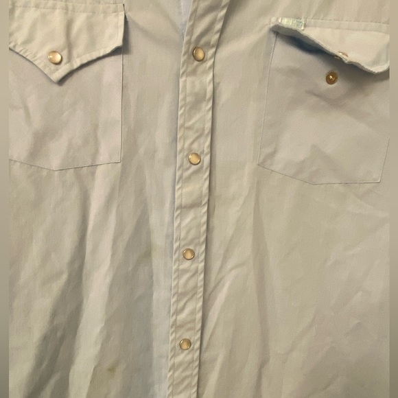 Vintage western snap button shirt. Size large. - Picture 2 of 6